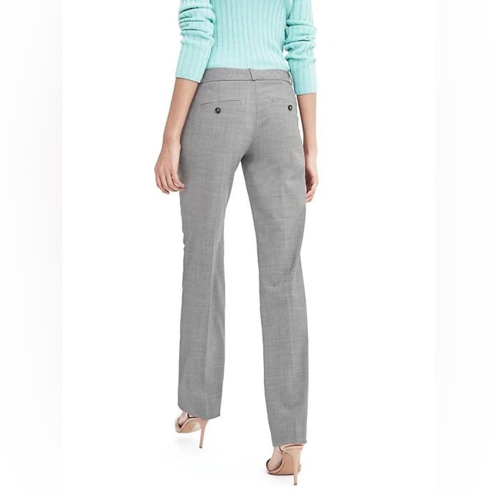 Banana Republic LOGAN TROUSER-FIT LIGHTWEIGHT WOOL PANT Size 10